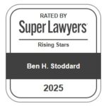 Ben Stoddard Rising Stars 2025 SuperLawyers badge